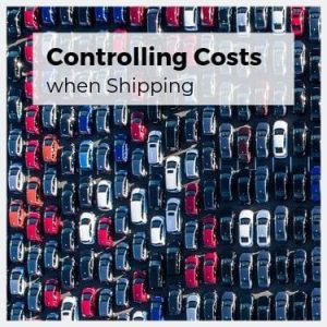 Controlling costs when shipping